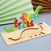 Laden Sie das Bild in den Galerie-Viewer, Montessori Dinosaurier Puzzle