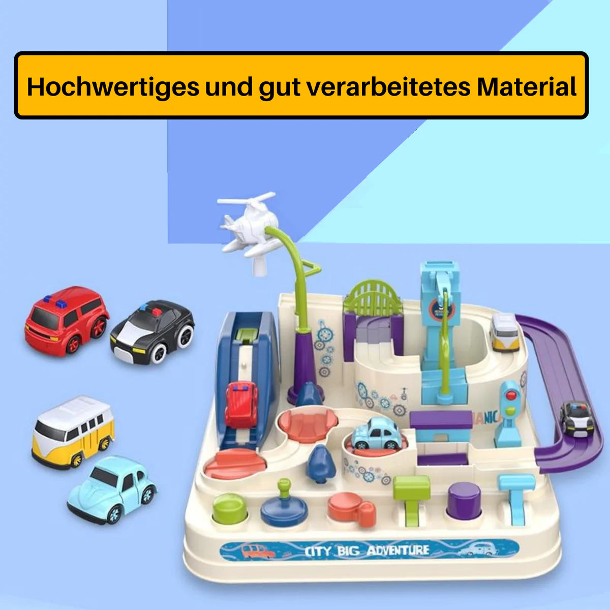 Montessori Autorennbahn